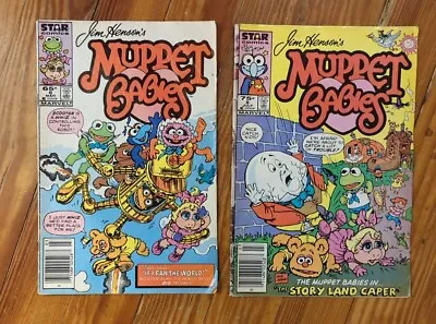 Marvel Muppet Babies 6 & 8 STAR COMICS LOT Jim Henson SEE PICS FOR COND • $5.99