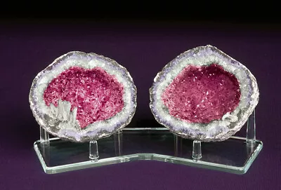 *#Paired 4-1/2  Six (6) Peg Display Stand For Split Geode Pairs Rocks Minerals • $14.88
