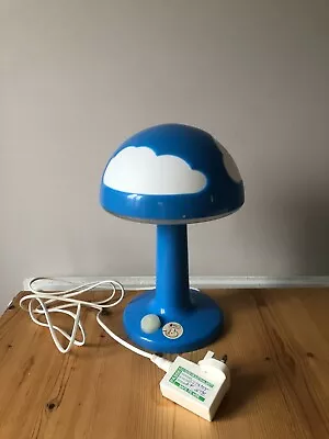 Ikea Blue Cloud SKOJIG Childrens Table Lamp. In Working Order • £35