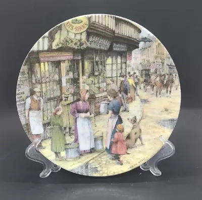 Vintage Davenport Cries Of London Collector Plate Limited Edition The Milkmaid • £6.99