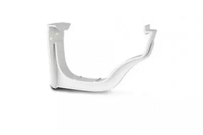 Polypipe 130mm Ogee Gutter Fascia Bracket White • £7.80