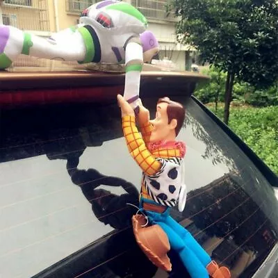 £11.68 • Buy 3D Toy Story 4 Sherif Woody And Buzz Car Doll Outside Car Hanging Bedtime Gift