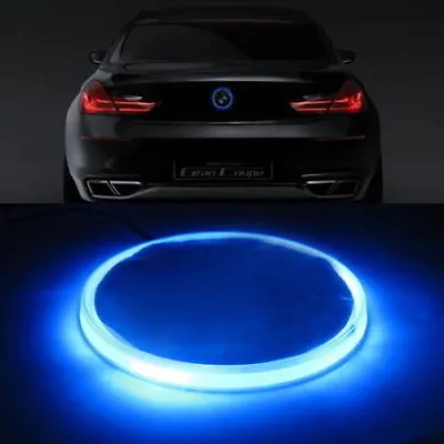(1) 82mm Ultra Blue Emblem LED Background Light For BMW 1 3 5 7 Series X3 X5 X6 • $10.79