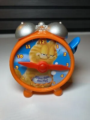 VTG Garfield The Movie Fortune Telling Toy Alarm Clock 2004 Working  • $9.50