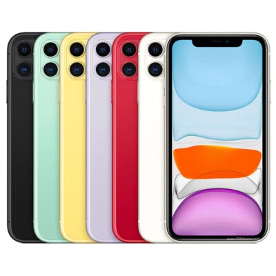 $612.80 • Buy New Apple IPhone 11 64GB/128GB/256GB  Sealed Box Factory Unlocked Smart Mobile