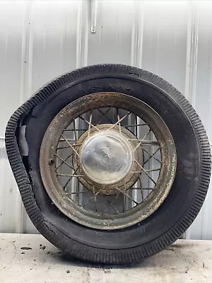 1933-1934 Ford 17  Wire Wheel 5 Lug Hot Rod Rat Rod Original Vintage • $85