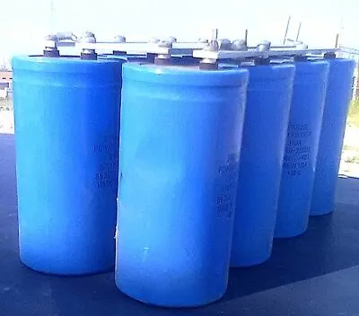 8 Pcs *Sprague Powerlytic 36DX Large Aluminum Capacitor 3700uf*USED*FREE Ship • $100