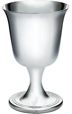 Pewter Goblet Small Bell Shaped 100 Ml Spun Bright Finish Perfect For Engraving • $75.89