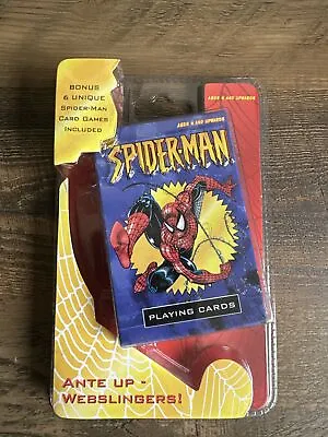 Marvel Comics: Spider-man Retro - Factory Sealed - Playing Cards - 2002 • £19.99