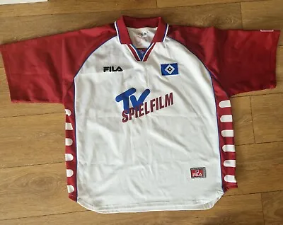 £70 • Buy Hamburger SV HSV HAMBURG 1998 1999 Home Football Shirt Trikot Jersey XL FILA
