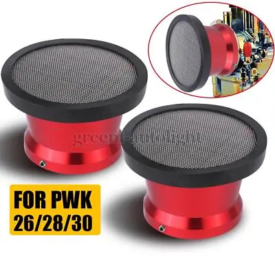 2X Carburetor Air Filter Intake Cup Motorcycle Dirt Bike 24mm/26mm/28mm/30mm PWK • $19.98