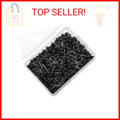500 Pack Map Push Pins - Small Round Head Push Pins For Travel Map Picture Bul • $10.69