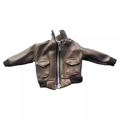 1/6 Male Figure Jacket Doll Pilot Clothing Miniature Cosplay Doll Decor 12 Inch • £13.63