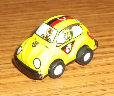 $14.99 • Buy Vintage Volkswagen VW Beetle Tin Lithograph Working Pullback Motor Japan 1.5 