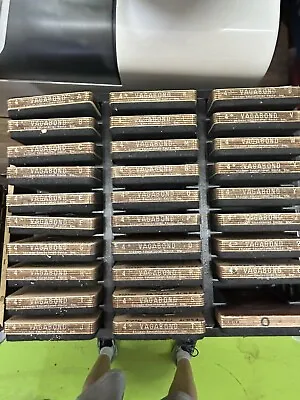 Ellison Die Cuts ABC's  5 X6 Set Of 26 Vagabond Capitals A-Z Letters Craft Case • $312