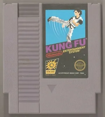 Kung Fu Nintendo Nes Cleaned & Tested Authentic Cartridge • $12.95