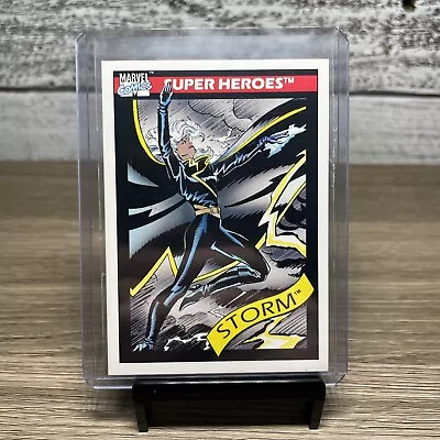 1990 IMPEL MARVEL UNIVERSE SERIES 1 SUPER HEROES STORM CARD #24. Free Shipping • $2.84