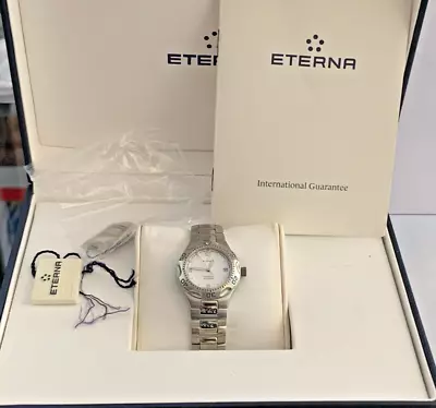 £349.95 • Buy Eterna 'Monterey' Swiss Ladies Dive Watch , Sapphire, 200m WR- Boxed With Papers
