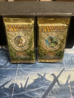 Magic The Gathering Cards MTG TCG Portal Booster Packs Sealed 1997 - 2 Packs  • $20.50