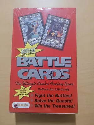 Battle Cards Combat Fantasy Game Box Sealed 36 Packs 1993 Merlin Collections New • $20
