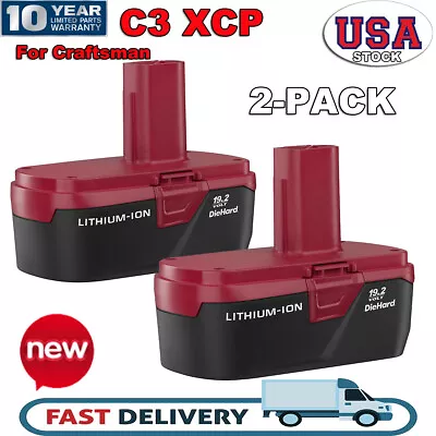 19.2V For Craftsman C3 XCP Lithium Ion Battery 19.2 Volt 130279005 PP2030 35702 • $25.98