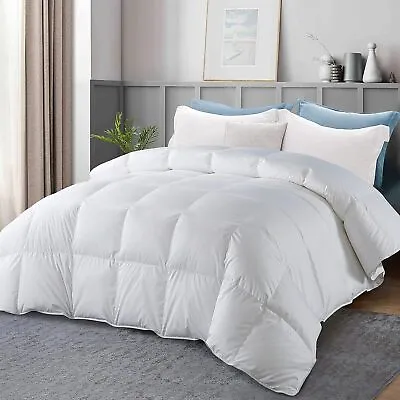 Luxury Hotel Quality Duvet Quilt 4.5 10.5 13.5 15 Tog Single Double Super King • £9.99