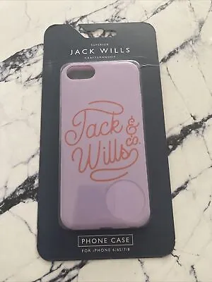 £1.50 • Buy Jack Wills Phone Case For I Phone 6 6s 7 8