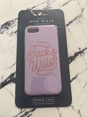 Jack Wills Phone Case For I Phone 6 6s 7 8 • £1