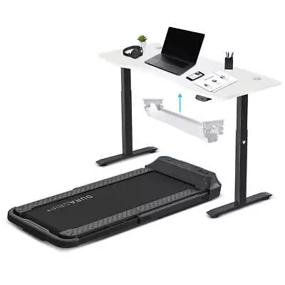 $1829.83 • Buy Lifespan Fitness V-FOLD Treadmill With ErgoDesk Automatic Standing Desk 1500mm I