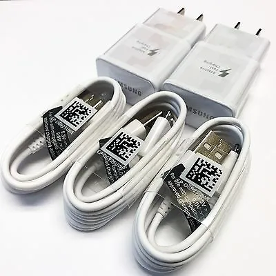 New OEM 2x Fast Rapid Charger 3x USB Cable For Samsung A5 A7 J3 Amp 2 Prime On5 • $14.97