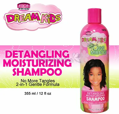 African Pride Dream Kids Olive Miracle Moisturizing Detangling Hair Care Product • £7.25
