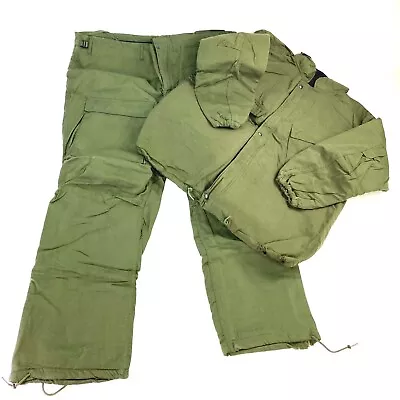 US Military Chemical Protective Suit Size Large Jacket Pants • $31