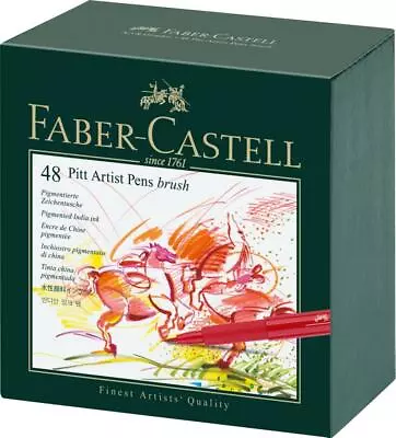 Faber-castell - 48 Pitt Artist Pens - Brush - 48 Colour Set • £135.89