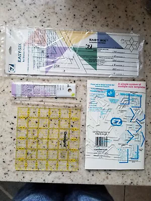 Lot (5) Quilting Rulers Tools Quilt Block Templates • $20