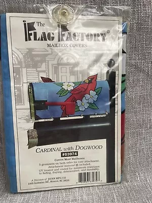 The Flag Factory Mailbox Cover Cardinal W/ Dogwood #63974 • $12.50