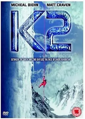 K2 DVD Michael Biehn Matt Craven Movie Film Original UK Release New Sealed R2 • £9.99