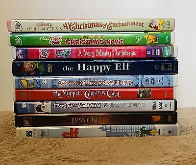 DVD Pre-Owned Christmas Movies Elf Muppets Happy Elf Combined Shipping • $4.99