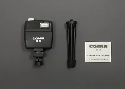 Vintage COBRA RS-10 Remote Slave Flash With Tripod Unused! (V2) • £15.98