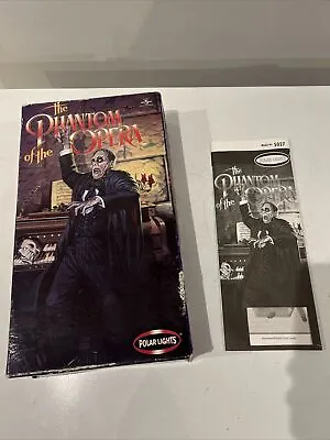 Polar Lights Phantom Of The Opera Monster Model Kit #5027 Box & Manual Only • £14.99