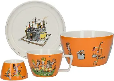 Roald Dahl - Charlie And The Chocolate Factory - Child's Stacking Breakfast Set • £4.99