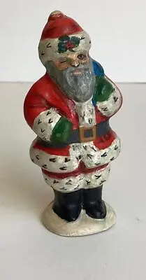 581  VAILLANCOURT 1997 CHRISTMAS A Wink Of His Eye Mini  SANTA BLUE SACK • $69.95