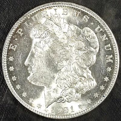 1921 P Morgan Silver Dollar ☆☆ UnCirculated ☆☆ Great Set Filler 424 • $34.89