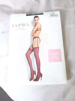  LA PERLA Satin Stockings Large  • £22