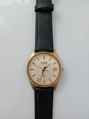 Seiko SQ Quartz 8222-7000 Mens Vintage Watch • £50