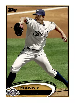 2012 Topps Update #US51 Manny Parra Brewers • $1.09