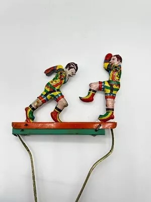 Vintage German Boxer Hand Held Tin Toy • $29.90