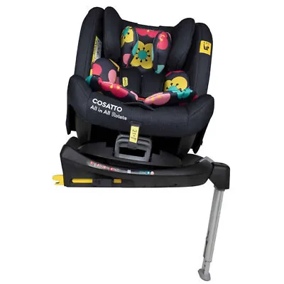 Cosatto All In All Rotate Group 0+123 Car Seat In Flower - RRP. £299.95 • £149.95