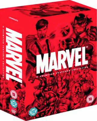 £6.89 • Buy Marvel Animated Box Set Complete 4 Film Collection Avengers Iron Man Doc Strange