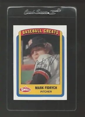 Mark Fidrych Signed Auto 1990 Swell #122 Baseball Card Autograph • $19