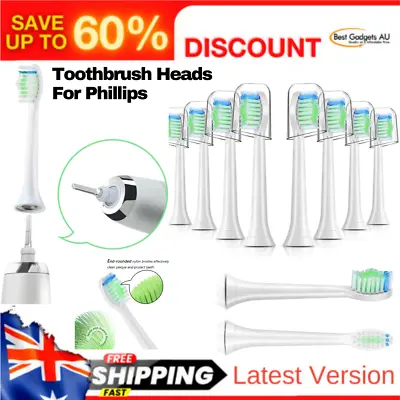 $38.66 • Buy Phillips Sonicare Electric Toothbrush Replacement Heads 8 Pack NEW AU